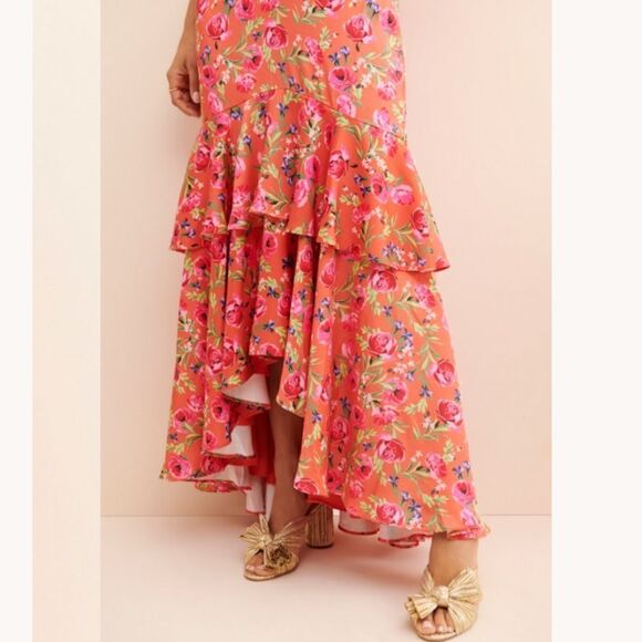 Anthropologie Keepsake Tiered Maxi Dress Size XS - Picture 3 of 7